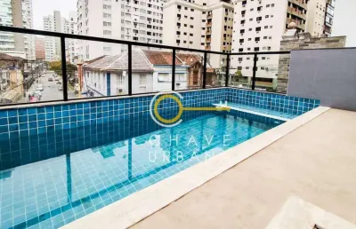 Casa com 3 dormitórios à venda, 280 m² por r$ 2.180.000,00 - embaré - santos/sp