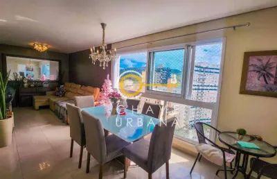 Apartamento com 3 dormitórios à venda, 95 m² por r$ 1.200.000,00 - ponta da praia - santos/sp