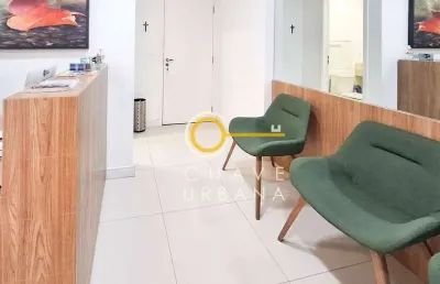 Sala, 44 m² - venda por r$ 550.000,00 ou aluguel por r$ 5.000,00/mês - boqueirão - santos/sp