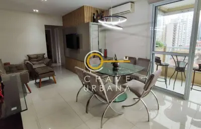 Apartamento com 2 dormitórios à venda, 115 m² por r$ 1.330.000,00 - gonzaga - santos/sp