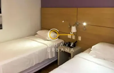 Apartamento com 1 dormitório à venda, 31 m² por r$ 465.000 - mobiliado - gonzaga - santos/sp