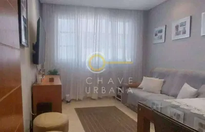 Apartamento com 1 dormitório à venda, 60 m² por r$ 270.000,00 - itararé - são vicente/sp