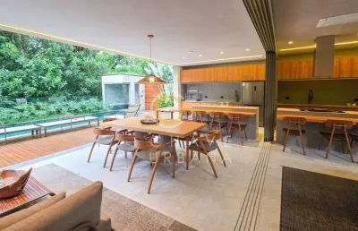 Casa com 4 suítes porteira fechada à venda com porteira fechada, 395 m² por r$ 14.900.000 - riviera de são lourenço - bertioga/sp
