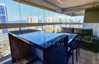 Apartamento para alugar, 111 m² por r$ 8.800,02/mês - ponta da praia - santos/sp