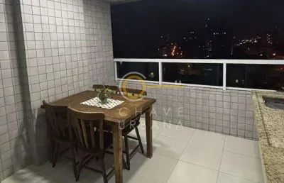 Apartamento com 2 suítes à venda, 103 m² por r$ 600.000 - vila assunção - praia grande/sp