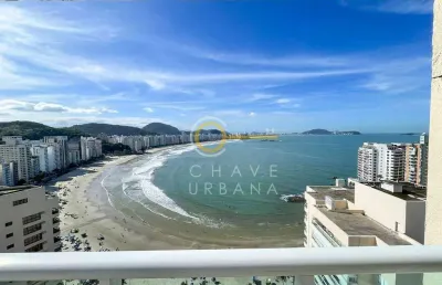 Cobertura com 3 dormitórios à venda, 196 m² por r$ 2.450.000,00 - jardim las palmas - guarujá/sp