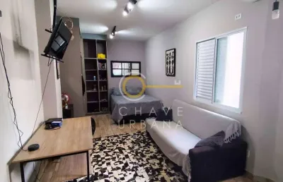 Sala living com 1 dormitório à venda, 36 m² por r$ 212.000 - centro - são vicente/sp