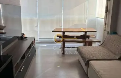 Apartamento com 1 dormitório para alugar, 57 m² por r$ 6.000,00/mês - ponta da praia - santos/sp