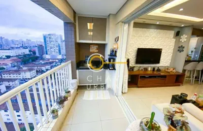 Apartamento com 3 dormitórios à venda, 92 m² por r$ 960.000,00 - encruzilhada - santos/sp