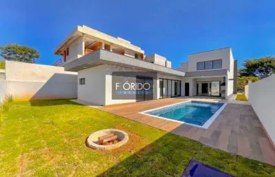 Casa em condomínio para venda em atibaia, condominio figueira garden, 4 dormitórios, 3 suítes, 4 banheiros, 4 vagas