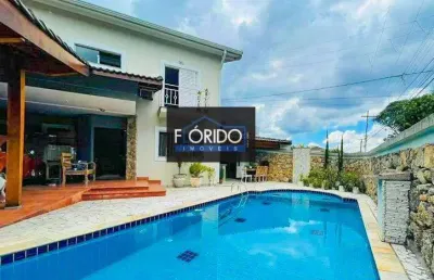 Casa para venda em atibaia, vila petrópolis, 3 dormitórios, 1 suíte, 3 banheiros, 7 vagas