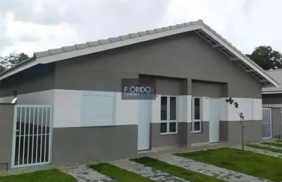 Casa em condomínio para venda em atibaia, morumbi, 2 dormitórios, 1 banheiro, 2 vagas