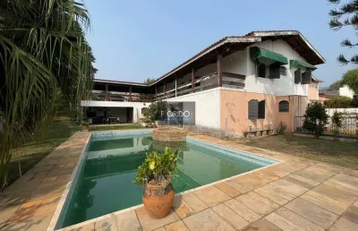 Casa para venda em atibaia, vila santista, 4 dormitórios, 2 suítes, 6 banheiros, 4 vagas
