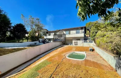 Casa para locação em atibaia, jardim estância brasil, 4 dormitórios, 2 suítes, 4 banheiros, 4 vagas