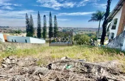 Terreno em condomínio para venda em atibaia, condomínio flamboyant