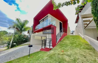 Casa em condomínio para locação em atibaia, condomínio terras de atibaia i, 3 dormitórios, 3 suítes, 3 banheiros, 2 vagas