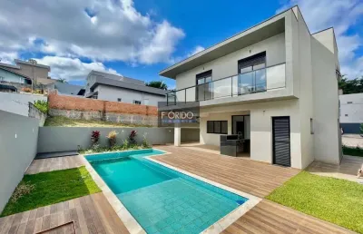 Casa em condomínio para locação em atibaia, condomínio terras de atibaia i, 3 dormitórios, 3 suítes, 3 banheiros, 2 vagas