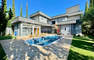 Casa em condomínio para venda em atibaia, condomínio porto atibaia, 5 dormitórios, 3 suítes, 8 banheiros, 6 vagas