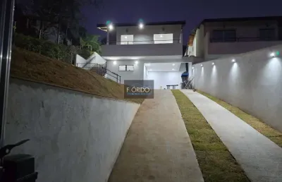 Casa para locação em atibaia, jardim estância brasil, 4 dormitórios, 2 suítes, 4 banheiros, 4 vagas