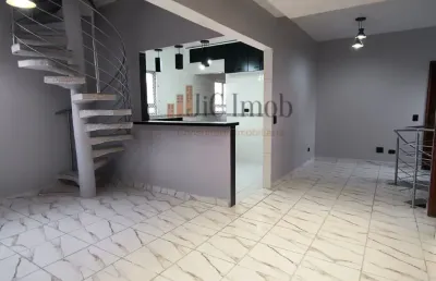 Apartamento triplex para venda no bairro estuario em santos-sp