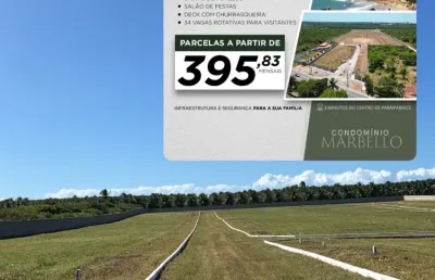 Lagoinha lotes em condomínio com 300m2. simplesmente divino.