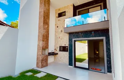 Duplex  nova - eusébio - acabamento espetacular. localização também.