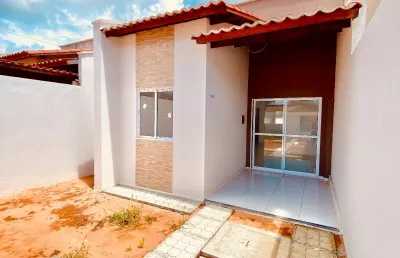 Eusébio casa plana nova. próximo à ce 010. o melhor custo benefício do mercado.