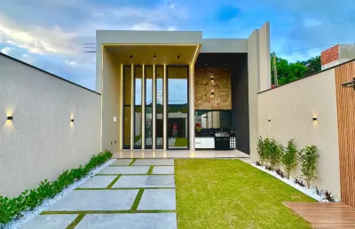 Eusébio casa plana lançamento - acabamento espetacular. localização também.