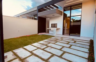 Eusébio casa plana nova. localização próxima do centro do eusébio