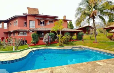 Chácara com 3 dormitórios à venda, 3200 m² por r$ 3.500.000,00 - san fernando valley - atibaia/sp