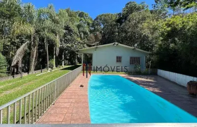 Sítio com 3 dormitórios para alugar, 10000 m² por r$ 1.250,00/dia - terra preta - mairiporã/sp