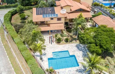 Sobrado com 5 dormitórios à venda, 614 m² por r$ 2.915.000,01 - portal dos nobres - atibaia/sp