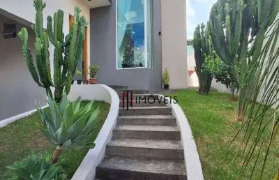 Sobrado com 3 dormitórios à venda, 202 m² por r$ 1.350.000,00 - jardim maristela - atibaia/sp