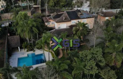 Casa com 5 dormitórios à venda, 1400 m² por r$ 5.500.000,00 - luiz fagundes - mairiporã/sp