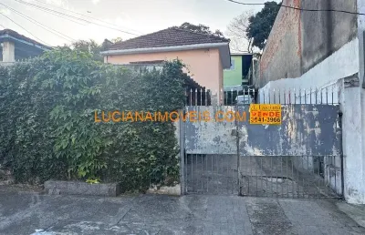 Terreno 475 m² com ligeiro aclive na vila ipojuca com 3 casas velhas