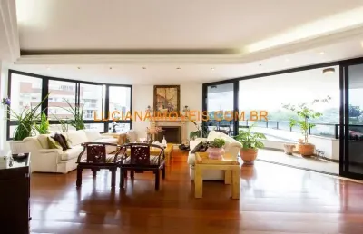 Apartamento para venda com 380 metros quadrados com 4 quartos em real parque - são paulo - sp