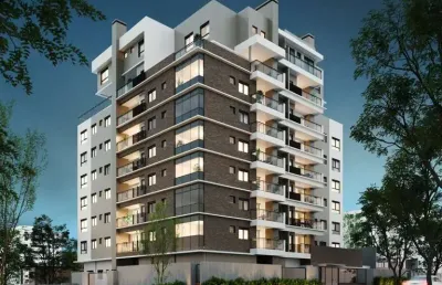 Apartamento com 2 quartos à venda na rua guaratuba, 132, ahú, curitiba, 90 m2 por r$ 1.055.000