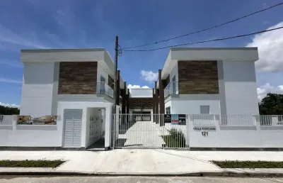 Casa em condomínio fechado com 2 quartos à venda na rua orlando joão da rosa, 121, nova palhoça, palhoça, 95 m2 por r$ 395.674