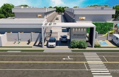 Casa em condomínio fechado com 3 quartos à venda na rua x 27, 481, sítios santa luzia, aparecida de goiânia, 135 m2 por r$ 813.788