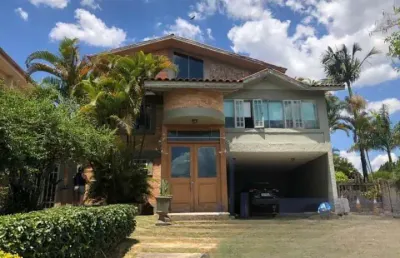 Casa em condomínio fechado com 4 quartos à venda na la coruña, 2, condomínio refúgio dos pinheiros, itapevi, 750 m2 por r$ 1.799.000