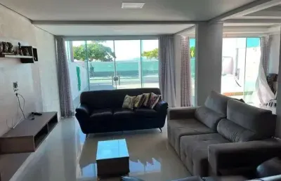 Casa com 4 quartos à venda na avenida ari amâncio da silveira, 15, praia de fora, palhoça, 200 m2 por r$ 1.650.000