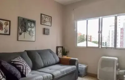 Apartamento com 1 quarto à venda na avenida aratãs, 999, moema, são paulo, 48 m2 por r$ 480.000