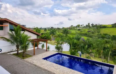 Casa em condomínio fechado com 5 quartos à venda na jacaranda do lago, 67, jardim nova esperança, jacareí, 405 m2 por r$ 2.700.000