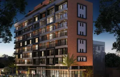 Apartamento com 1 quarto à venda na rua brasílio itiberê, 1681, rebouças, curitiba, 33 m2 por r$ 411.100