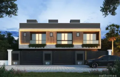 Casa em condomínio fechado com 3 quartos à venda na rua 416, 1126, morretes, itapema, 170 m2 por r$ 899.000