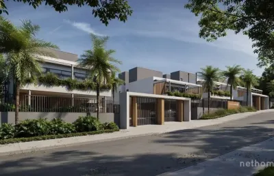 Casa em condomínio fechado com 3 quartos à venda na rodovia haroldo soares glavan, 1420, cacupé, florianópolis, 241 m2 por r$ 2.650.000