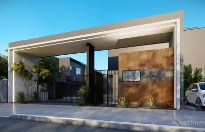 Casa em condomínio fechado com 3 quartos à venda na do xerelete, 134, jardim atlântico, goiânia, 135 m2 por r$ 1.040.037
