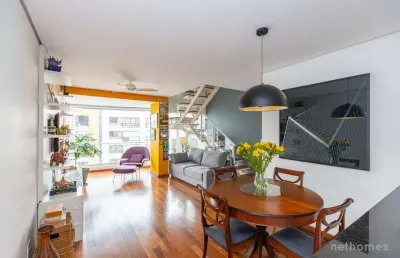 Cobertura com 3 quartos à venda na avenida duquesa de goiás, 155, real parque, são paulo, 161 m2 por r$ 1.150.000