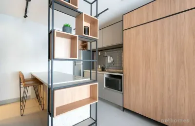 Apartamento com 1 quarto à venda na rua vieira de morais, 1936, campo belo, são paulo, 45 m2 por r$ 675.000
