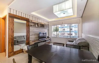 Apartamento com 2 quartos à venda na rua joão abbott, 58, petrópolis, porto alegre, 65 m2 por r$ 559.000